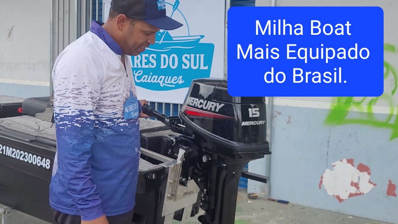 Milha Boat Black. O mais equipado do Brasil...