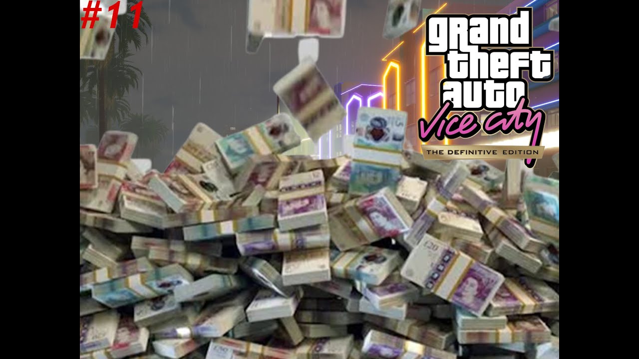 Gta vice city definitive edition #11 - MANQUE D'ARGENT !!!! (Bonus)