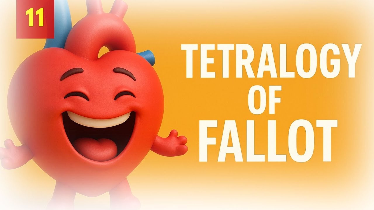 Tetralogy of Fallot || Made SUPER Easy in 1 Minute!! || (Mnemonic for the USMLE)
