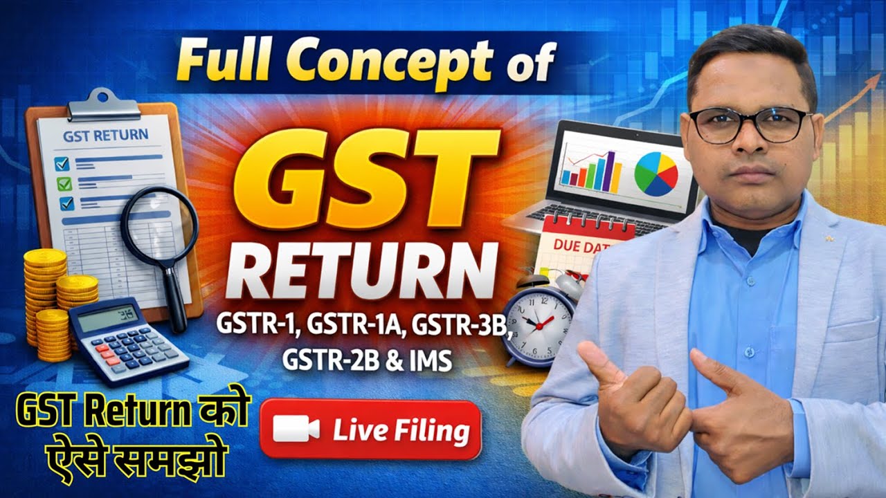 Full Concept of GST Return | GST Return Filing Processing |
