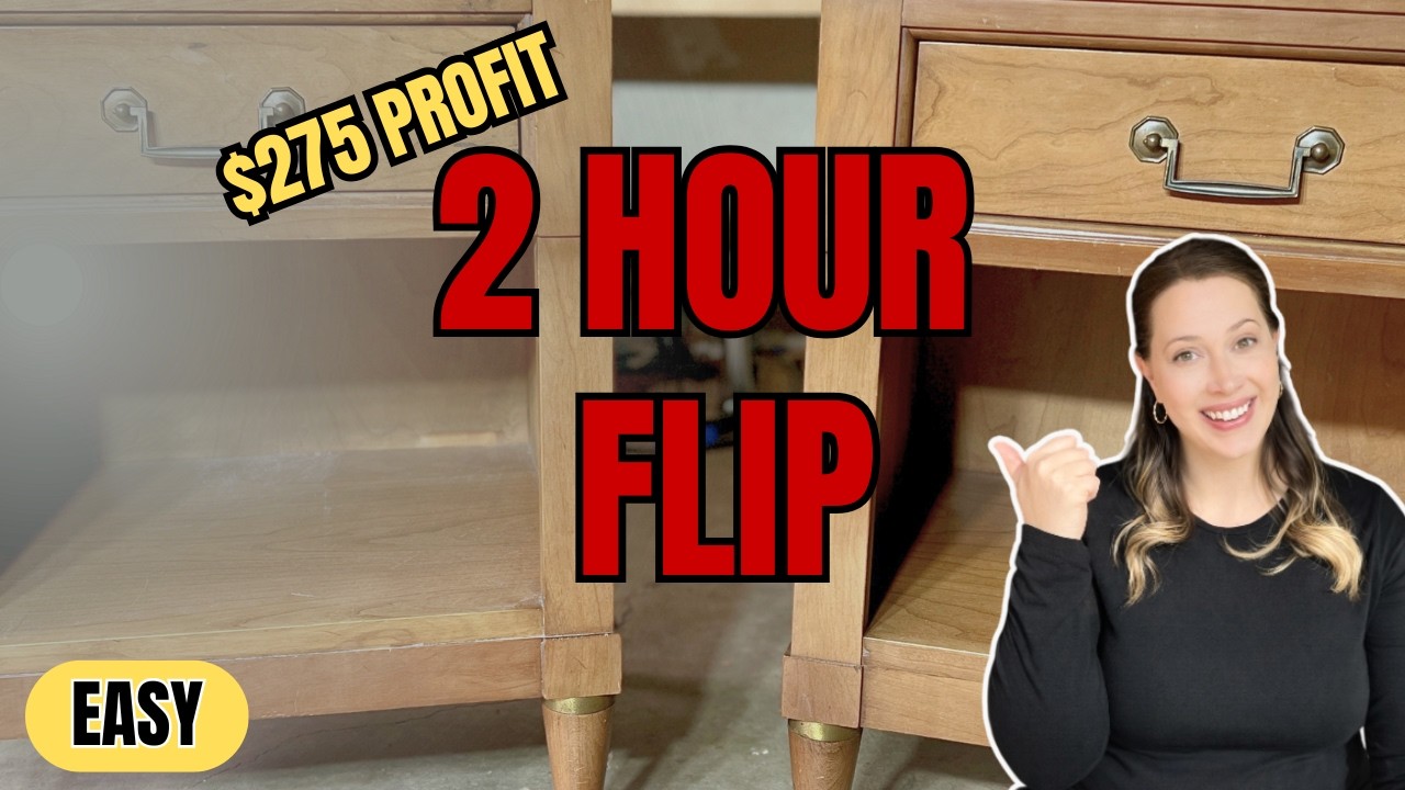 The TWO hour Furniture Flip Formula | Flip Furniture The Easy Way