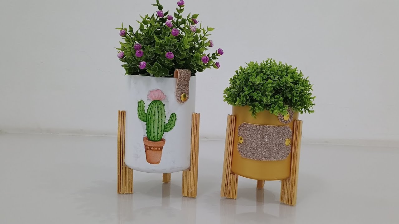 Ideia de vasos com potes