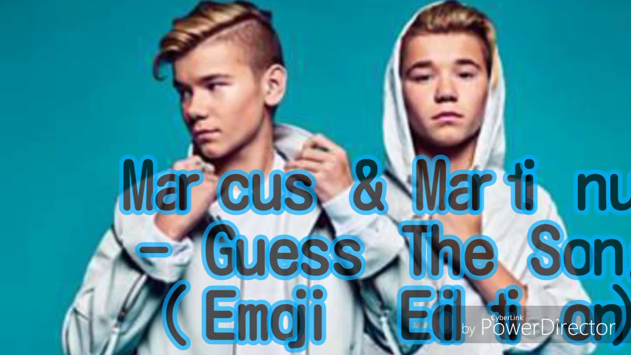 Marcus & Martinus - Guess The Song (Emoji Edition)