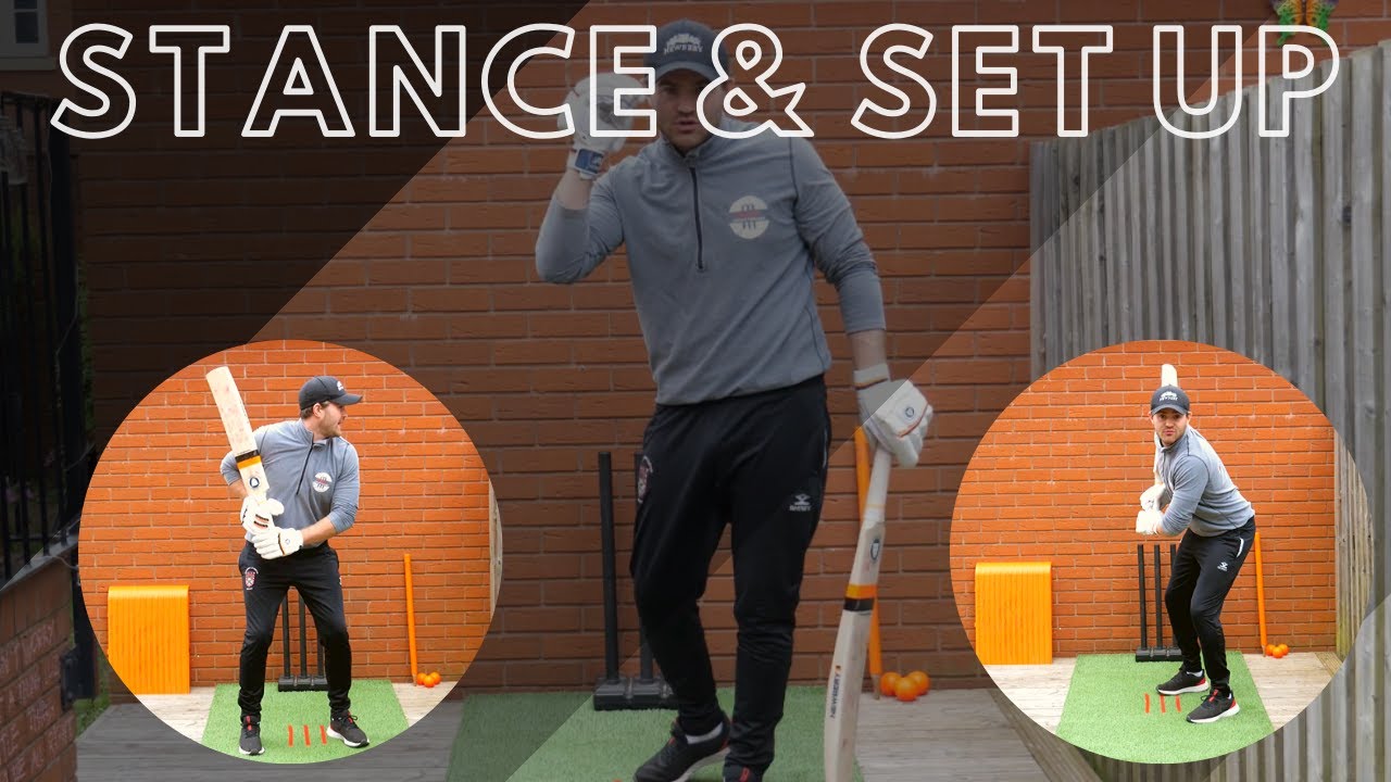 BATTING | STANCE & SET UP | CRICKET COACHING