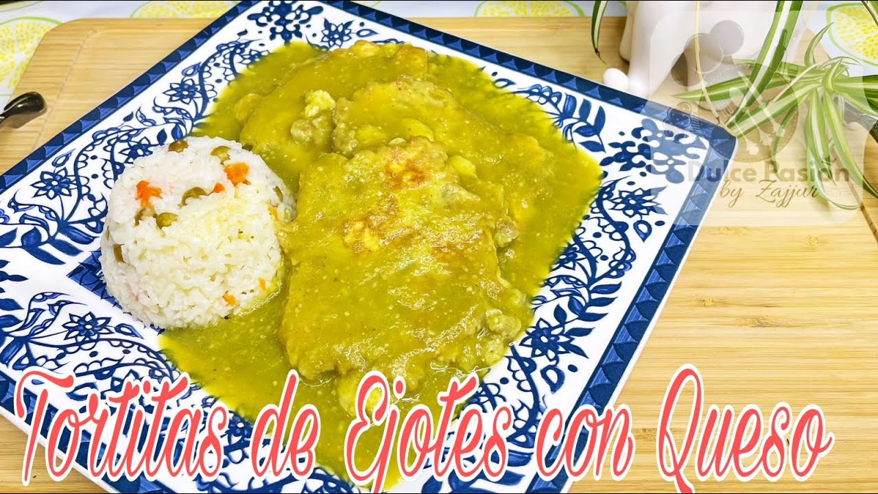 Tortitas de Ejotes con Queso en Salsa Verde🍳🧂🌶️🥬🫑🧄🥰😋👨‍🍳😘