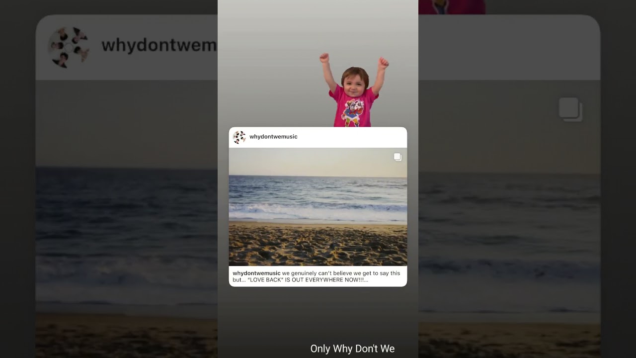 Why Don't We Instagram Stories