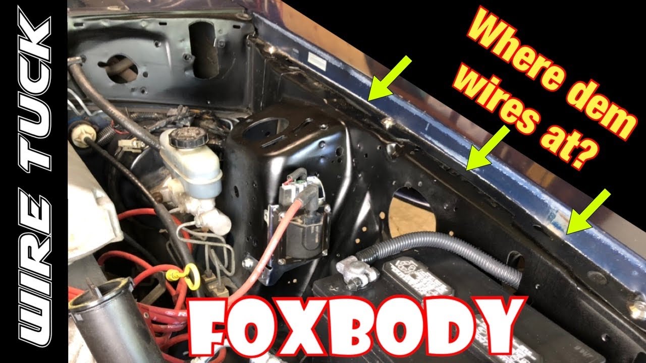 Foxbody Driver’s Side Wire tuck