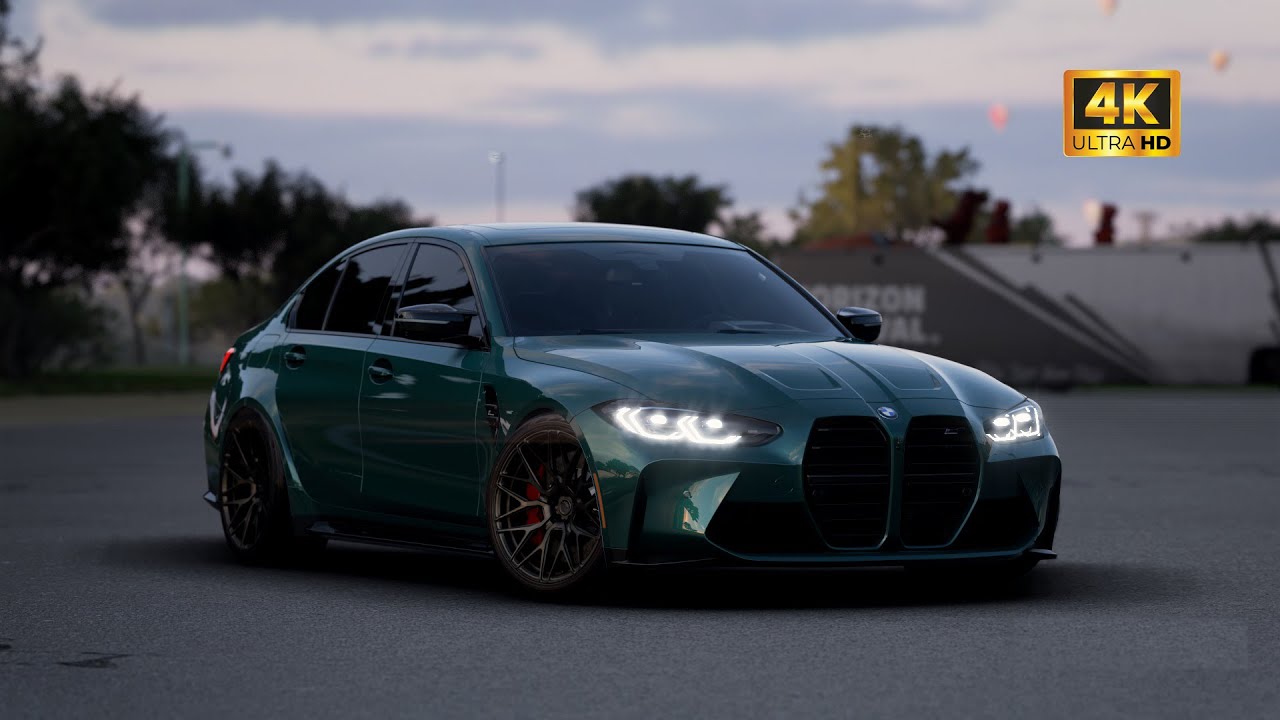 BMW M3 G80 Competition UPHILL DRIFT! | Forza Horizon 5 | MOZA R9 gameplay