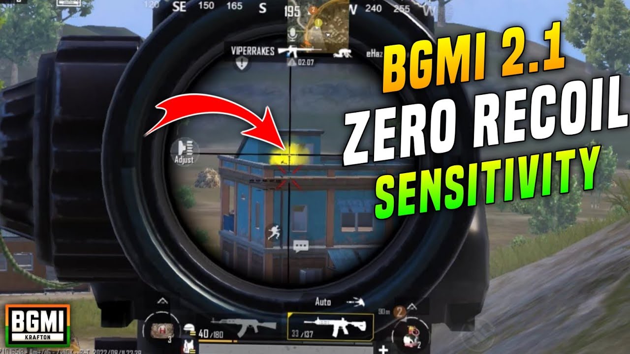 BGMI 2.1 UPDATE ZERO RECOIL SENSITIVITY SETTINGS GUIDE 🔥 | BGMI 2.1 ZERO RECOIL SENSITIVITY IN TAMIL