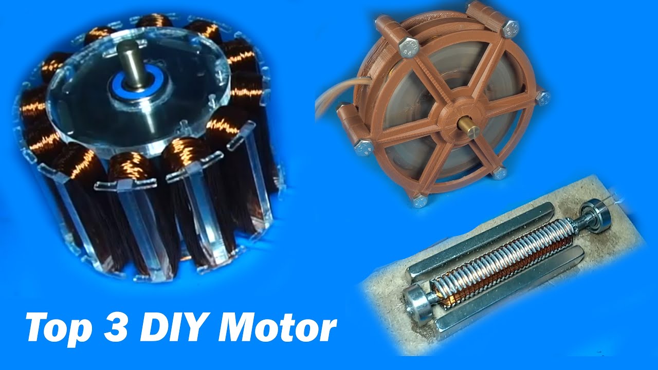 Top 3 DIY motor