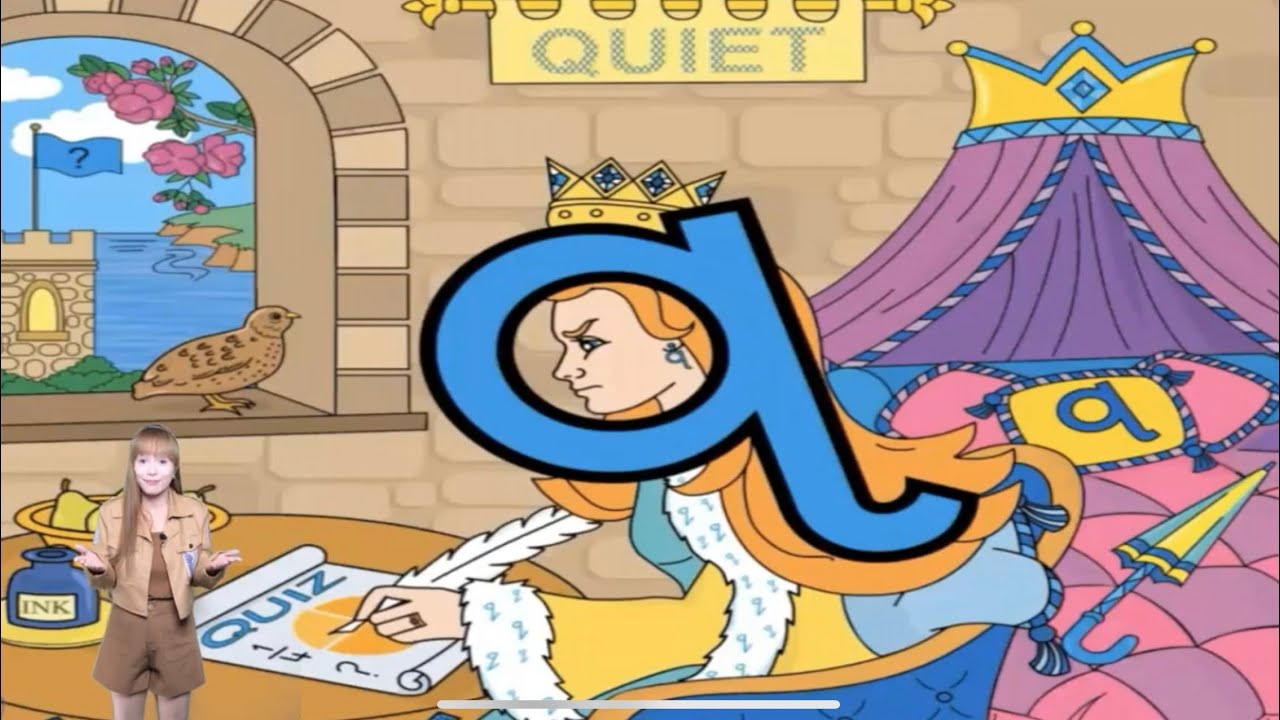 Qq Quarrelsome Queen | Miss Ana in Letterland episode 17