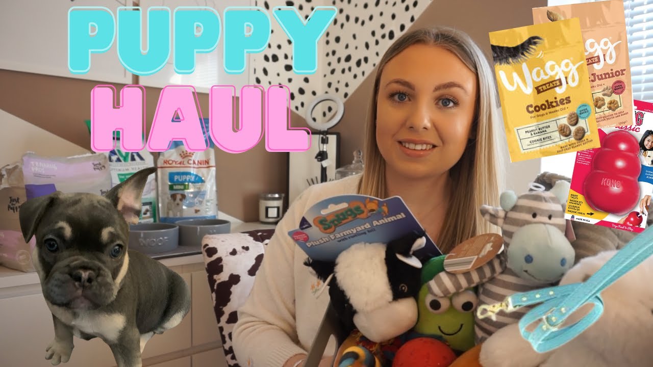 NEW PUPPY HAUL MARCH 2021 *EVERYTHING I BOUGHT FOR MY FRENCH BULLDOG PUPPY* Puppy essentials