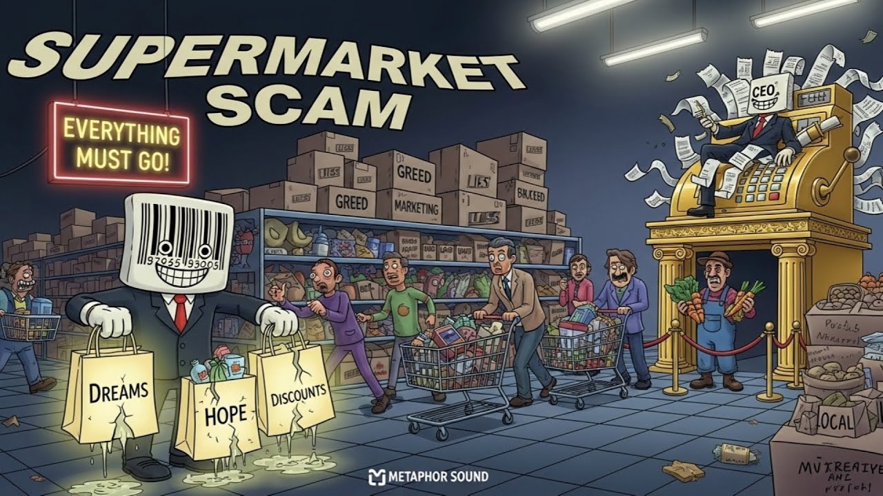 Supermarket Scam | Acid Jazz-Hop Exposé on Corporate Greed