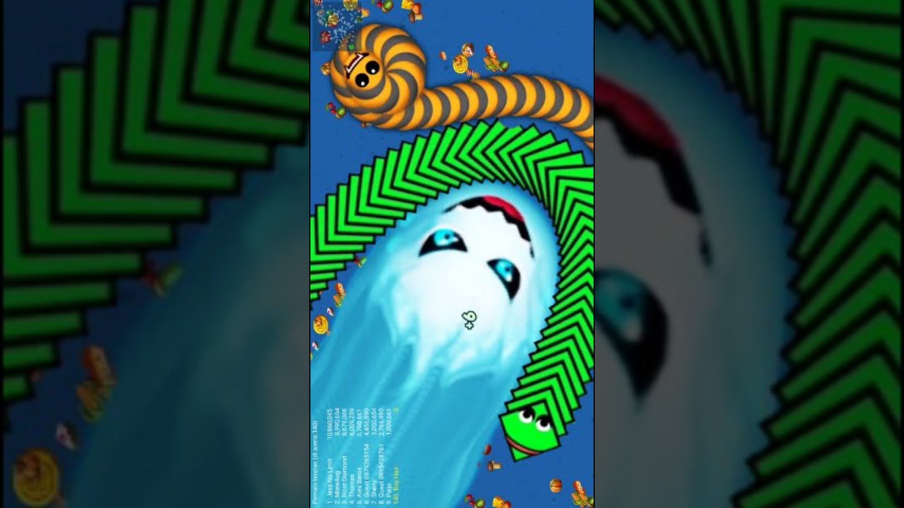 Worms zone io worms zone magic game play snake game saamp wala game Tiger Gamer Rock.