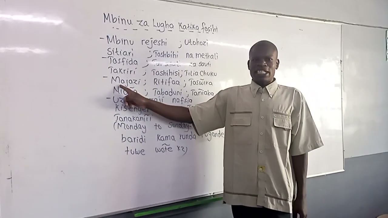 Mbinu za lugha katika Fasihi rhyme no 245