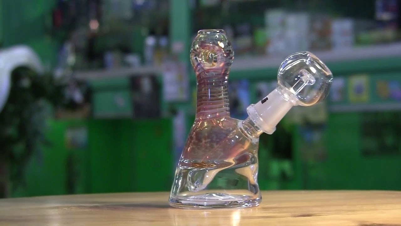 Crumb Frit Twist Pendant Rig heady glass shell shock edmonton canada