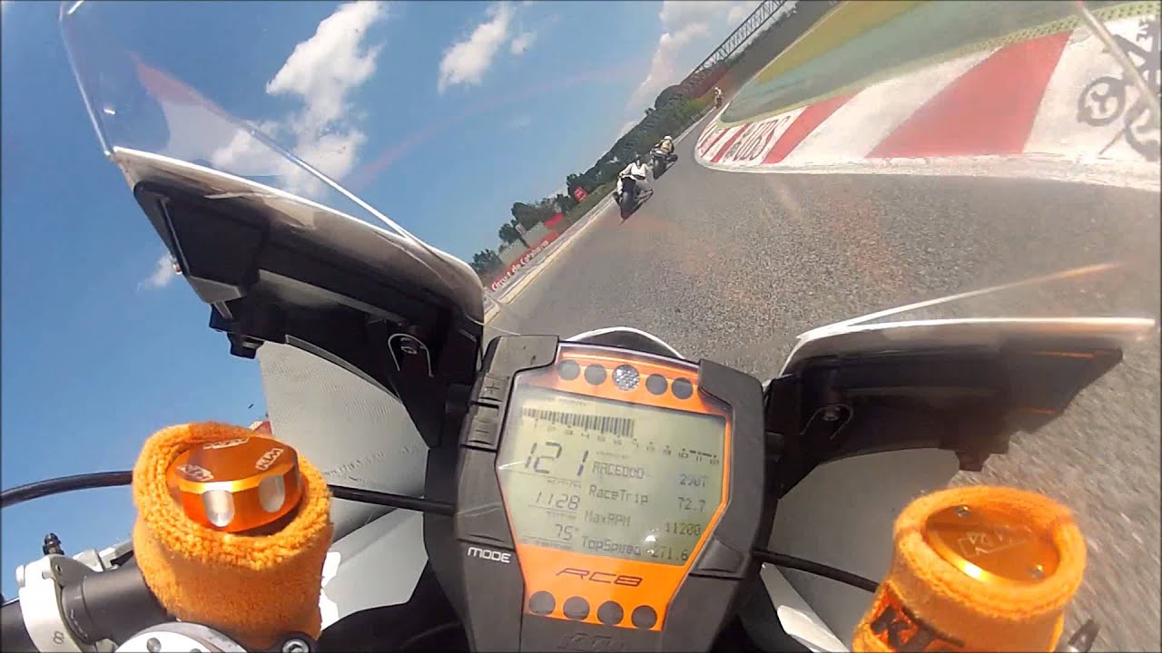 KTM Françe RC8R TRACK ZAP ! Ludovic Baudry Barcelone Catalunya 13 juin 2013
