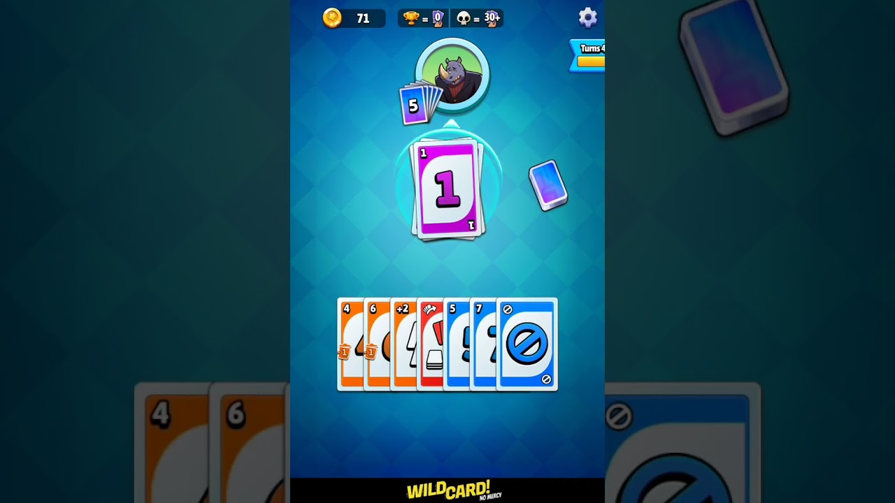 Trying a new game alternative to UNO! Mobile, and it's fun as well!
