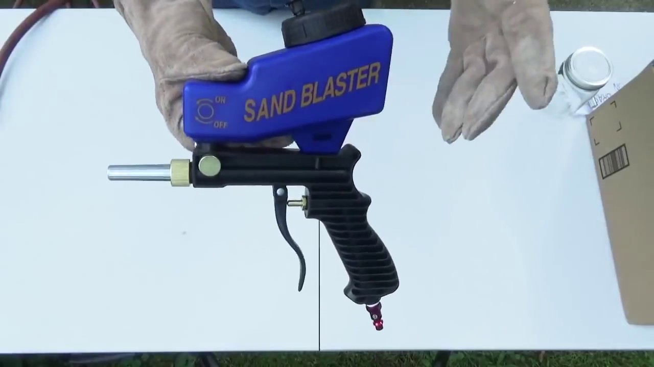 Lematec Sandblaster Portable Speed Blaster