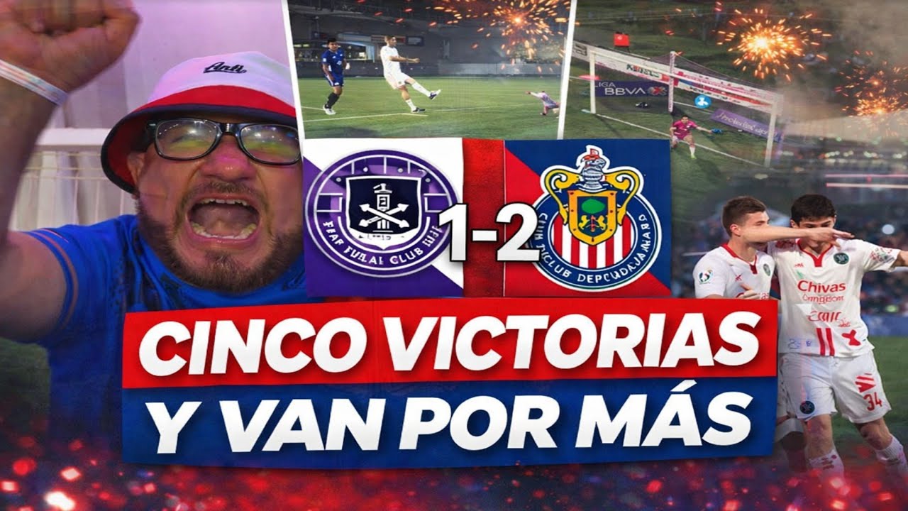 MAZATLAN VS CHIVAS 1-2  VAN CINCO GANADOS Y HAY TERROR EN EL NIDO 