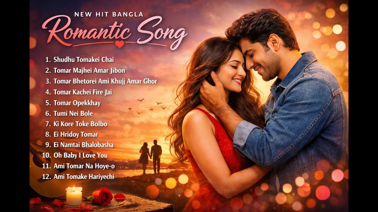 Bangla Hit Collection |  New Romantic Song ❤️ | Bangla Love Music Video | AI Music | AI Video Song