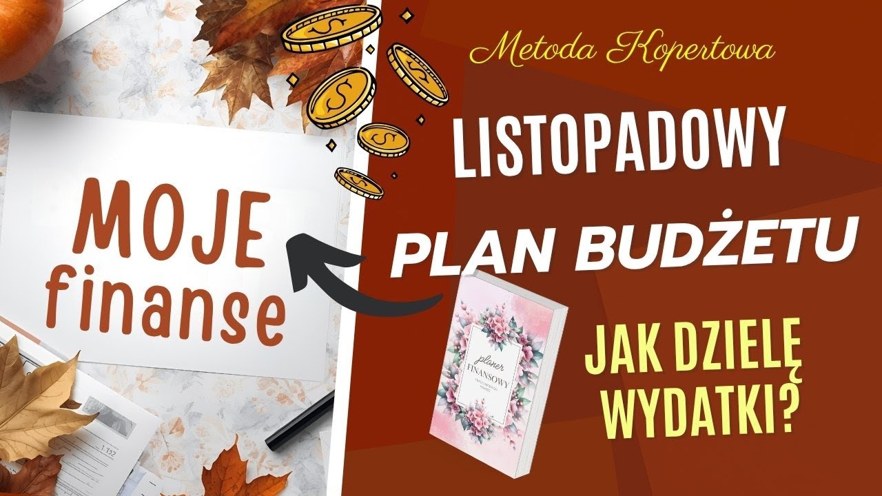 🧾 Plan finansowy na listopad! Jak dzielę wypłatę i odkładam na cele 💖