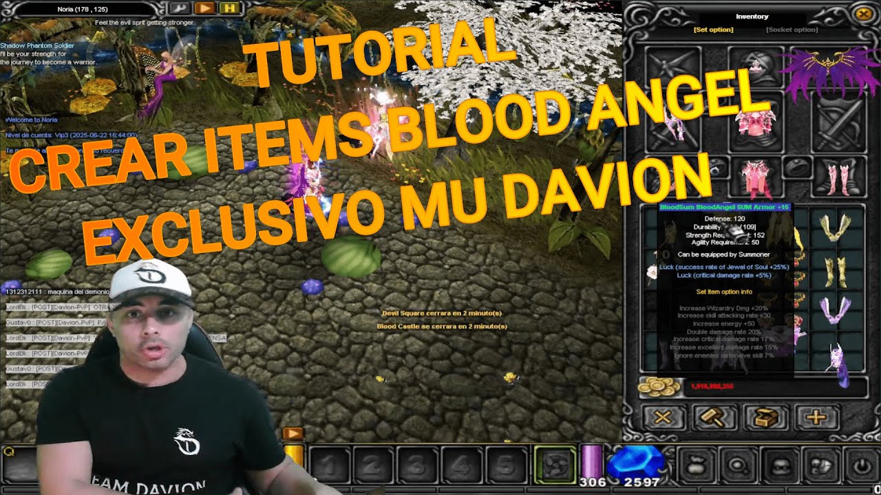 Tutorial Set Blood Angel (Custom) Season 6 Mu Davion