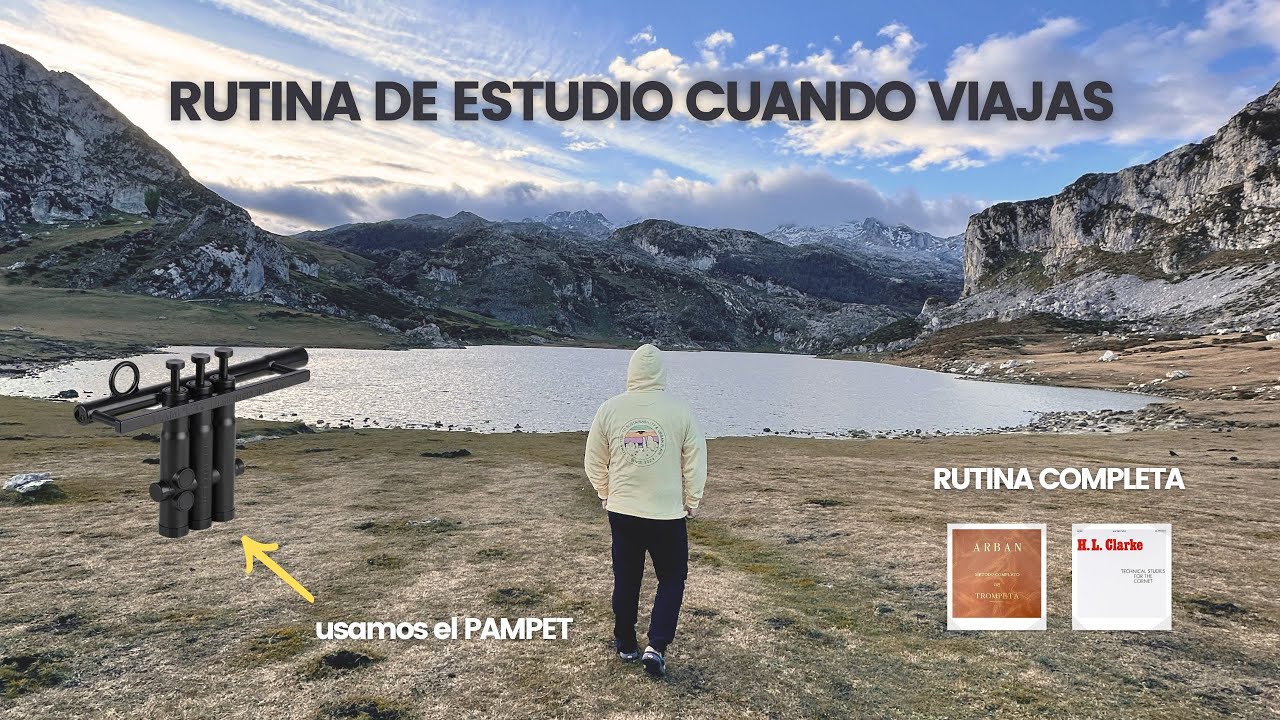 RUTINA completa para TROMPETA cuando viajas. *Usamos el PAMPET*