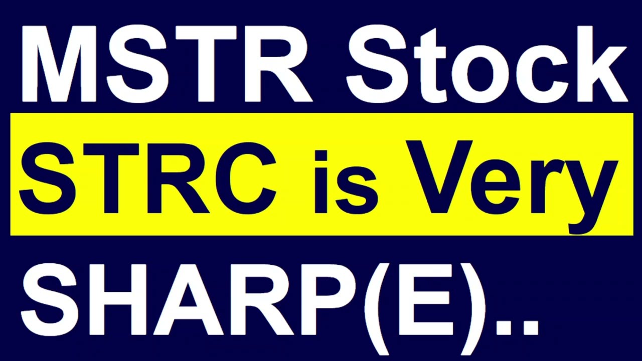 MSTR Stock: Is STRC Sharpe(st) Credit? Risk-Adj Returns, How Normies Think, Game & Perfect Products!