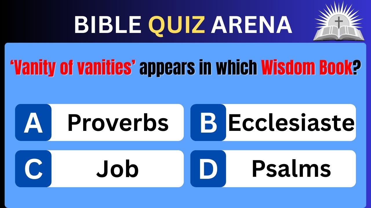 Can You Identify the Old Testament Book from One Quote or Story? | GUESS THE BOOK (OT EDITION)