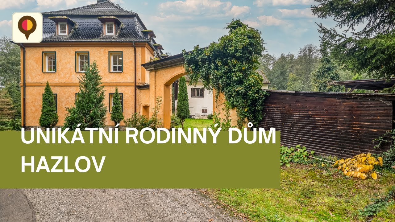 AKTUÁLNĚ: Unikátní rodinný dům, Hazlov