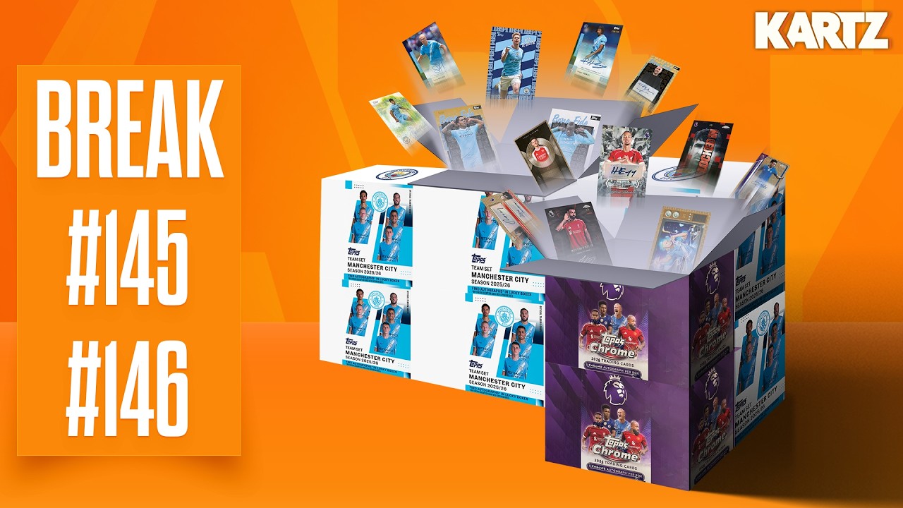 BREAK #146 | Topps Manchester City Team Set 25/26 case (20x box)