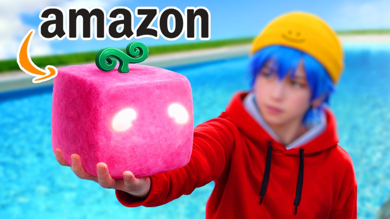 I Bought The WEIRDEST Blox Fruits Amazon Items!