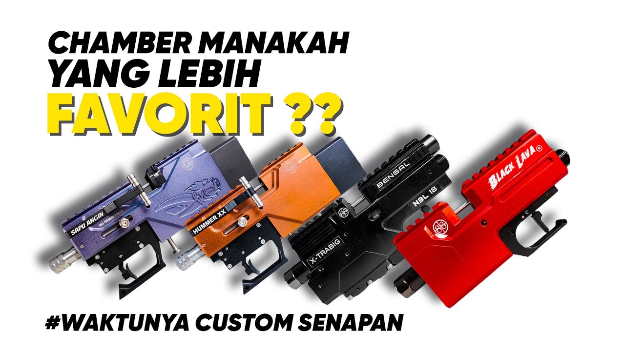BINGUNG TENTUKAN CHAMBER UNTUK PCP CUSTOM MU ❓❓ INI DIA PEMBAHASAN LENGKAP CHAMBER TERBAIK 2025 ❗❗