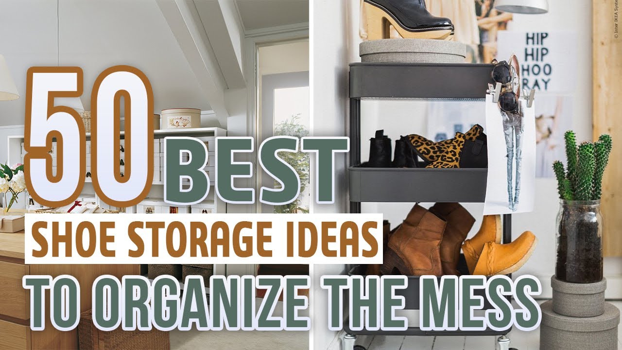 50 Best Shoe Storage Ideas To Organize The Mess