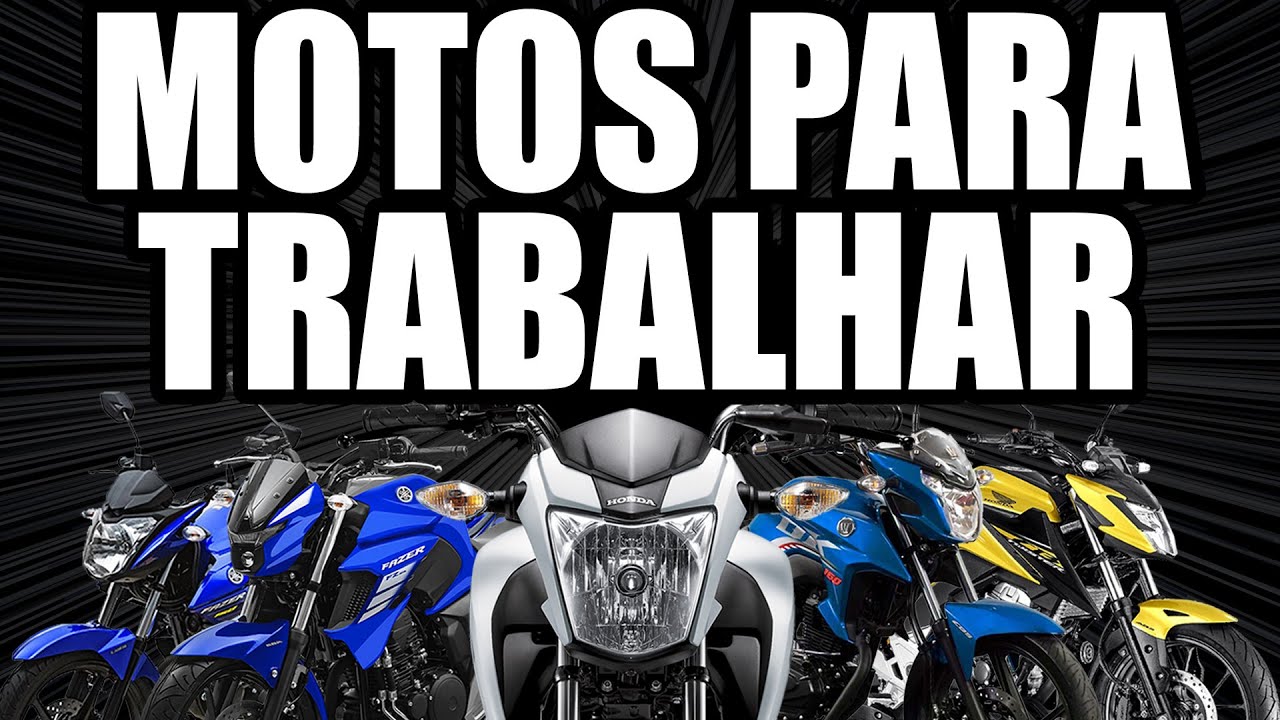 Motos PARA TRABALHAR que você deveria comprar em 2024