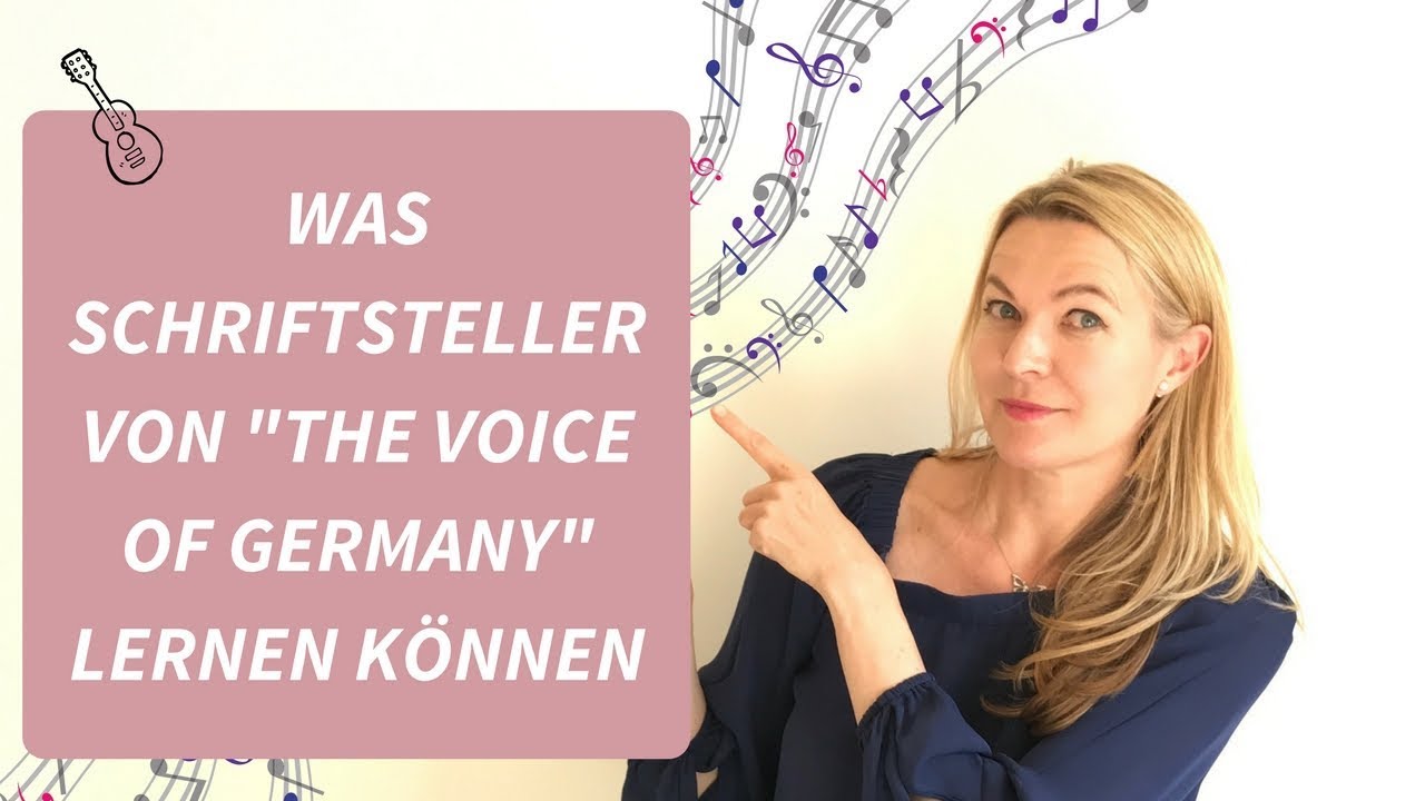 Was Schriftsteller von Voice of Germany lernen können (NaNoWriMo Tag 21)