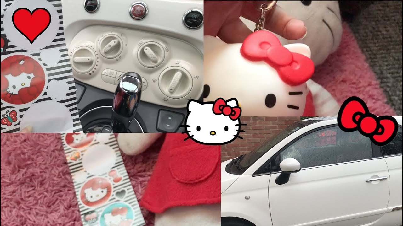 HELLO KITTY CAR!