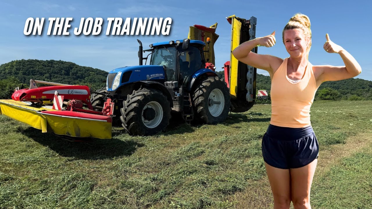 New Job for this Farm Girl!!