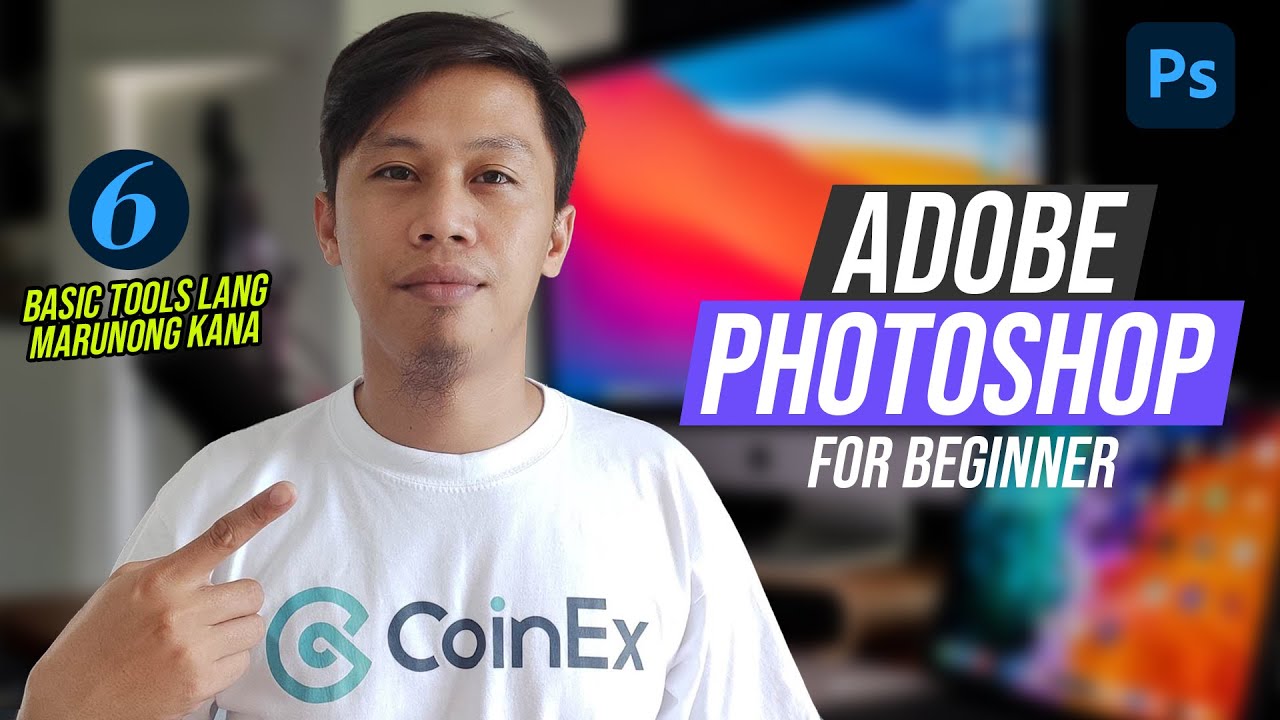 Adobe Photoshop | Basic Editing Tutorial for Beginners | TAGALOG