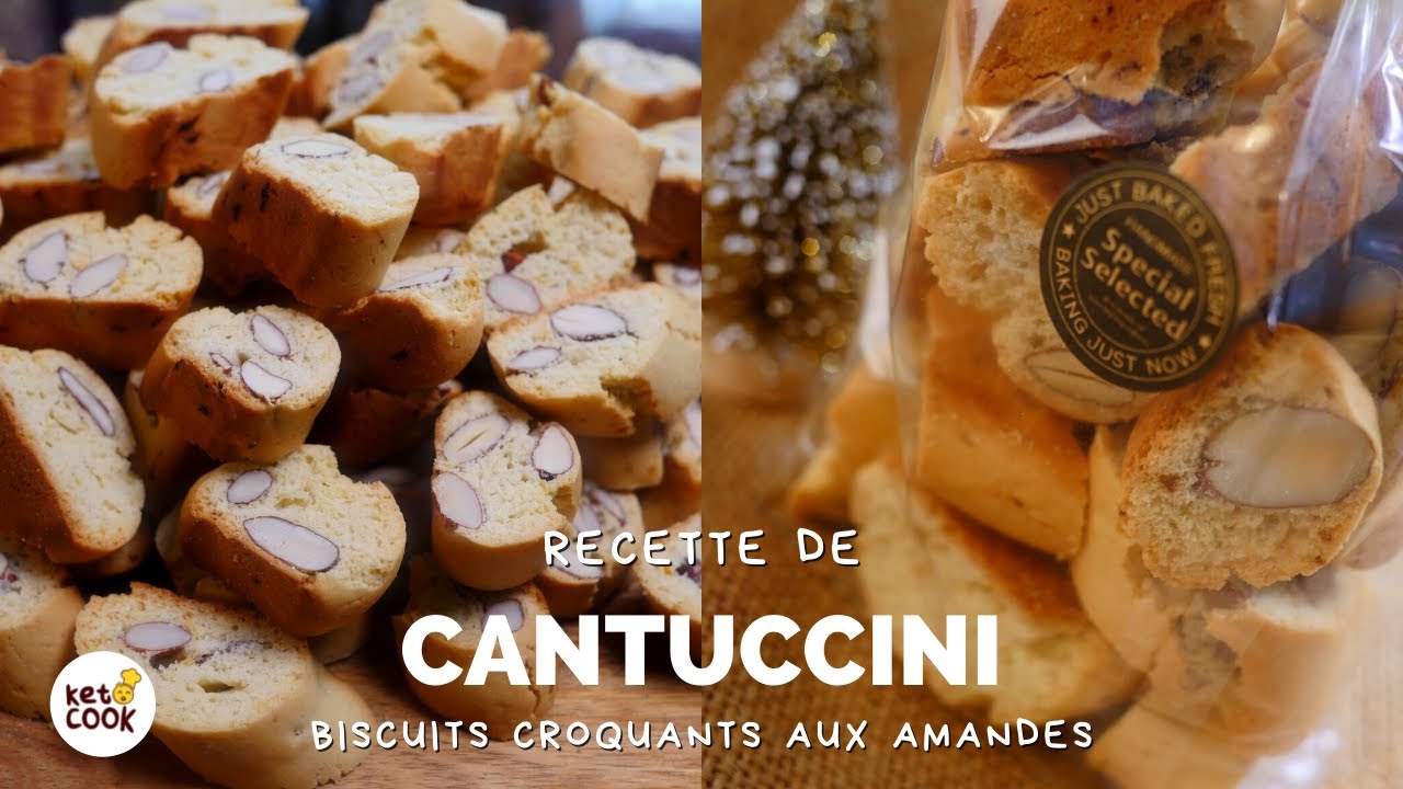 Recette des Cantuccis italiens : croquants aux amandes