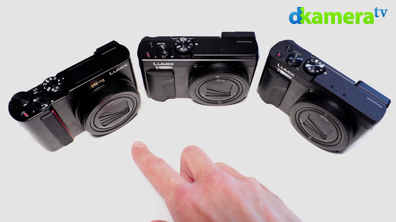 Panasonic Lumix DC TZ96, TZ91 und TZ202 im Vergleich