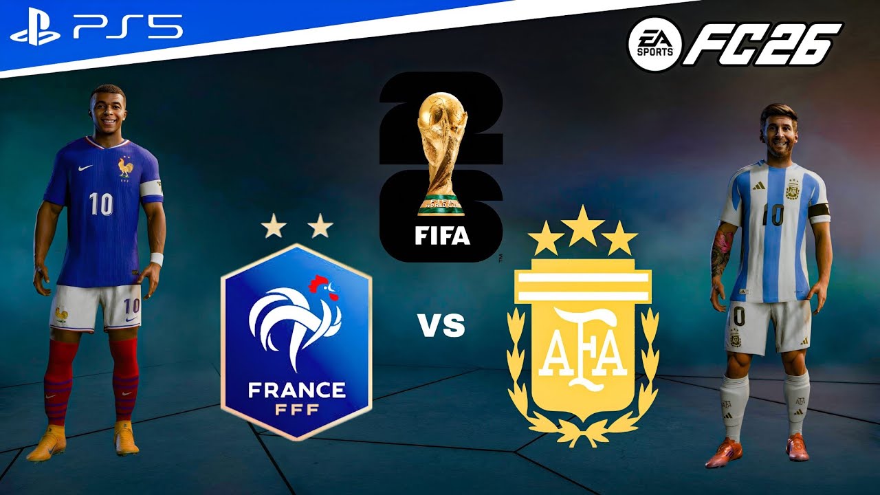 FC 26 - FRANCE vs ARGENTINE | FIFA WORLD CUP 2026 Full Match [PS5™ 4k60]