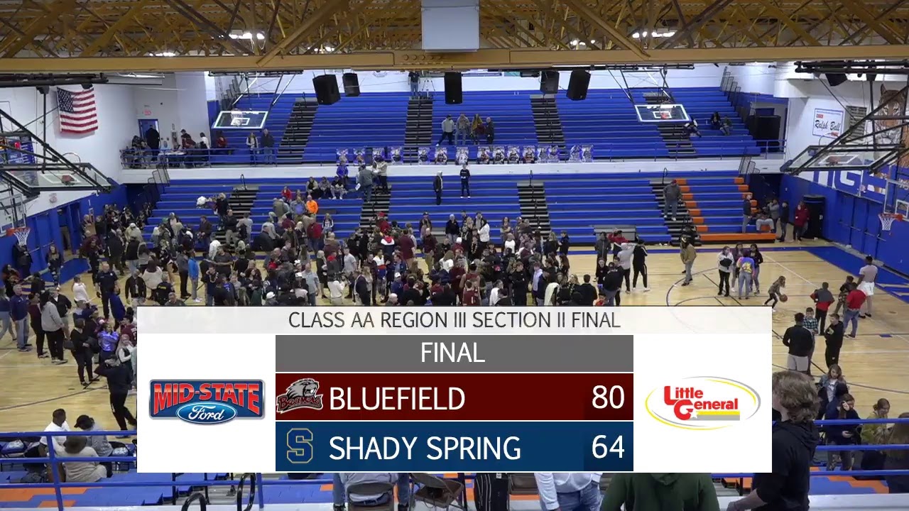 BOYS BASKETBALL - BLUEFIELD BEAVERS VS. SHADY SPRING TIGERS