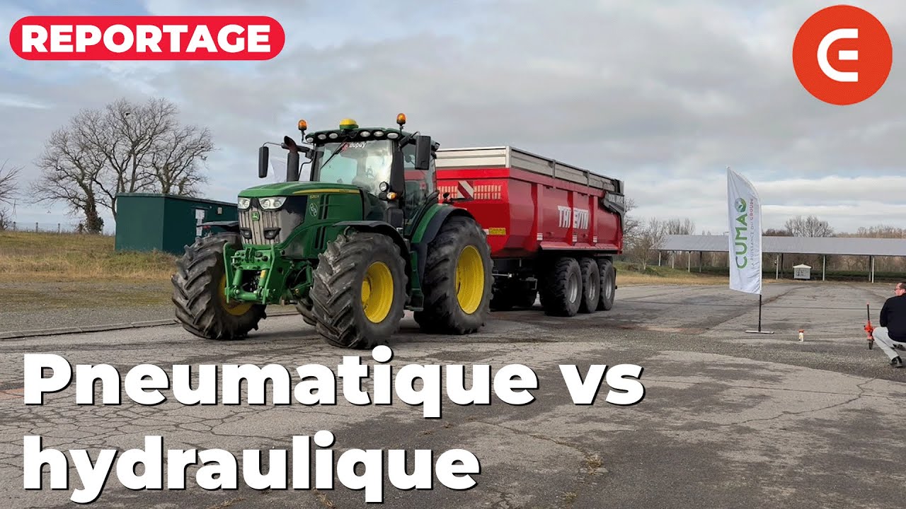 FREINAGE : Pneumatique vs hydraulique