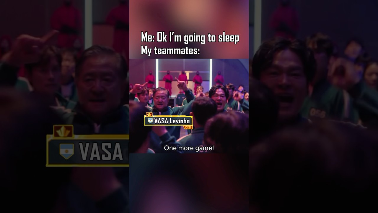 My teammates every night&hellip;  😩 #PUBGM #BGMI #PUBGMOBILE #TeamVASA #VASA