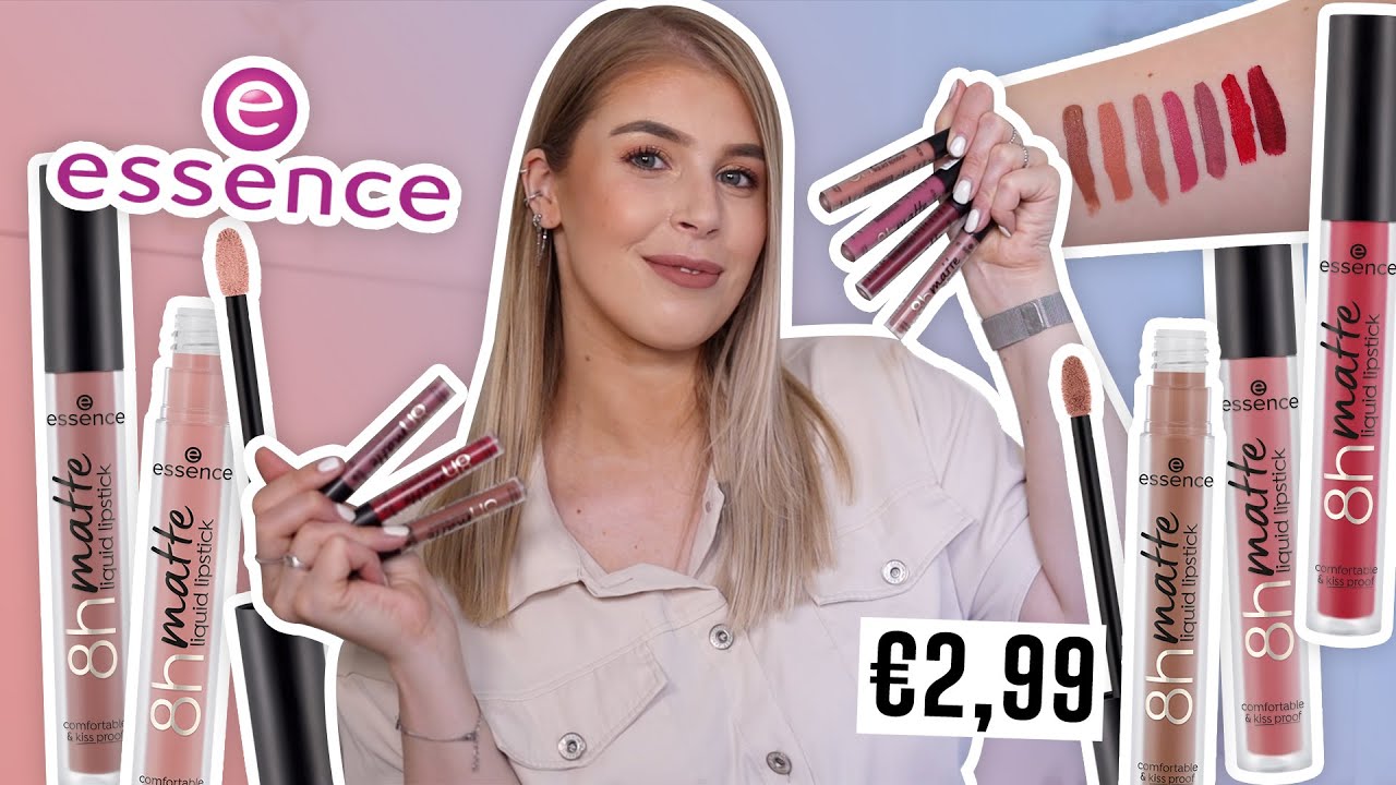 7X ESSENCE 8H MATT LIQUID LIPSTICK TESTEN 💋  | Make Me Blush