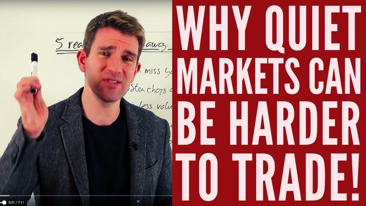 Why Quiet Markets Can be Harder to Trade ☝