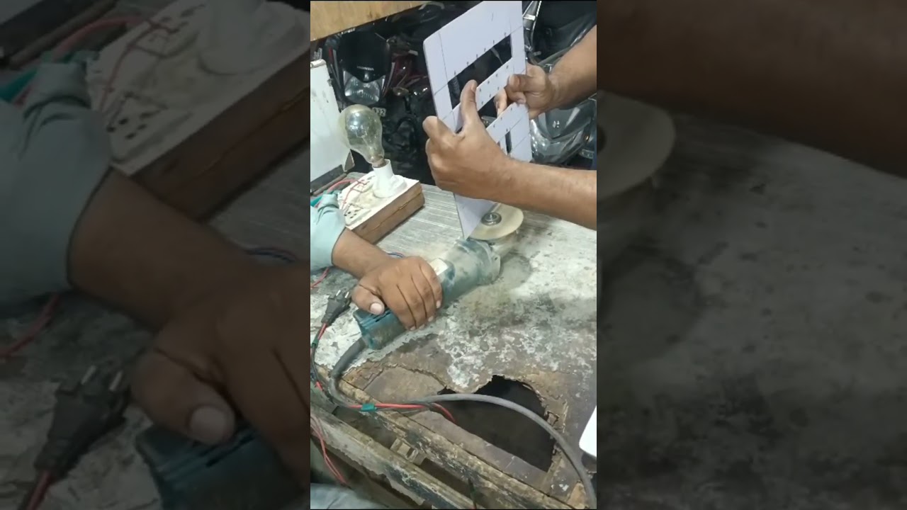 #electrical #wood sheet cutting #electrician work electric service
