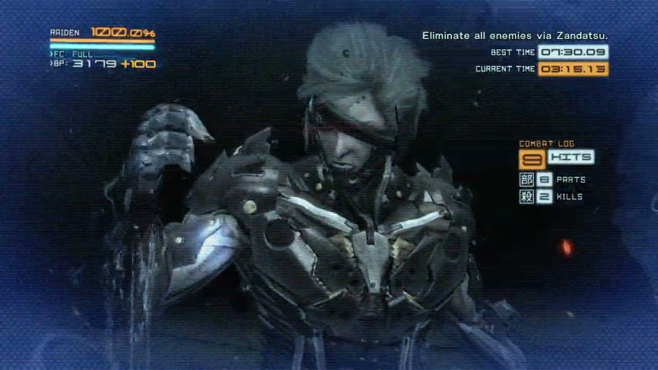 Metal Gear Rising - VR DLC Mission 27 (5:40)